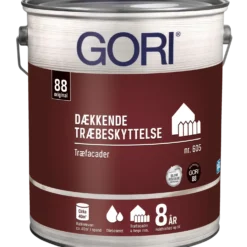 GORI 605 dækkende træbeskyttelse lys dodenkop 5 L