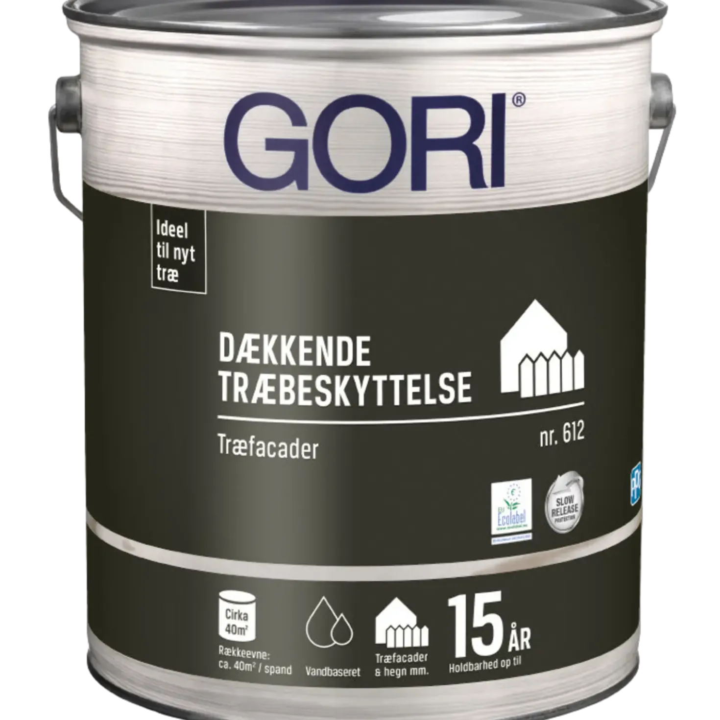 GORI 612 dækkende træbeskyttelse RAL 7016 5 L