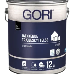 GORI 606 dækkende træbeskyttelse RAL 7016 5 L