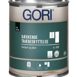 GORI 608 dækkende vinduesmaling kridt 0,75 L