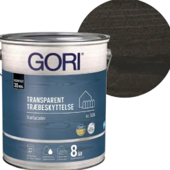GORI 506 transparent træbeskyttelse ibenholt 5 L