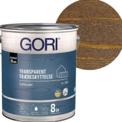 GORI 506 transparent træbeskyttelse nød 5 L