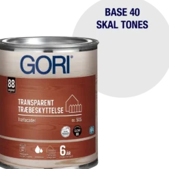 GORI 505 transparent træbeskyttelse transparent base 40 0,75 L