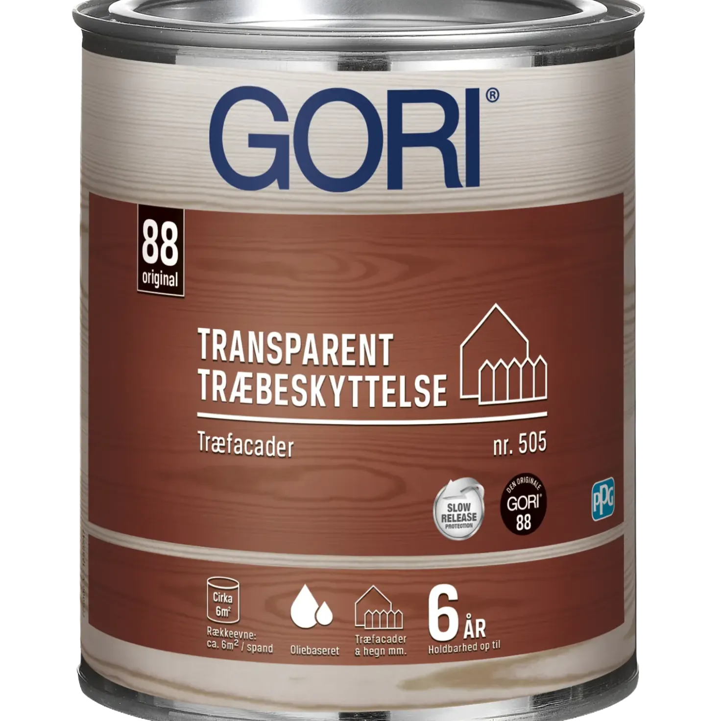 GORI 505 transparent træbeskyttelse transparent base 40 0,75 L