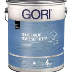 GORI 502 transparent træbeskyttelse nød 5 L