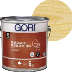 GORI 505 transparent træbeskyttelse farveløs 2,5 L
