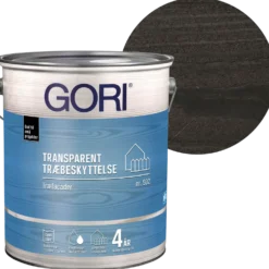 GORI 502 transparent træbeskyttelse ibenholt 5 L