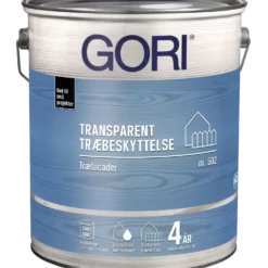 GORI 502 transparent træbeskyttelse ibenholt 5 L