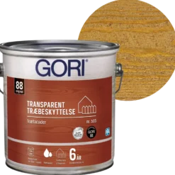 GORI 505 transparent træbeskyttelse teak 2,5 L