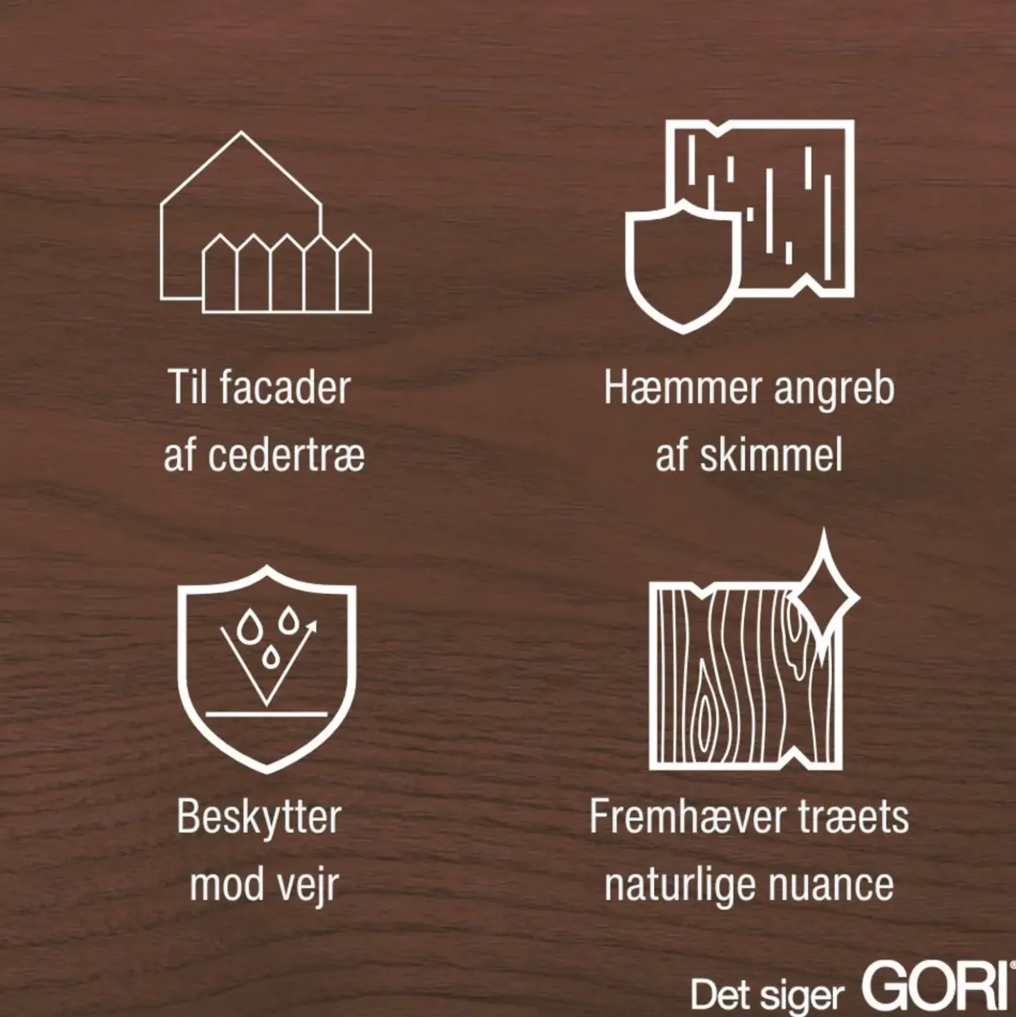 GORI 111 transparent træolie cedertræ 5 L