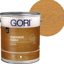 GORI 111 transparent træolie cedertræ 5 L