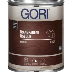 GORI 107 transparent træolie til ædeltræ 0,75 L