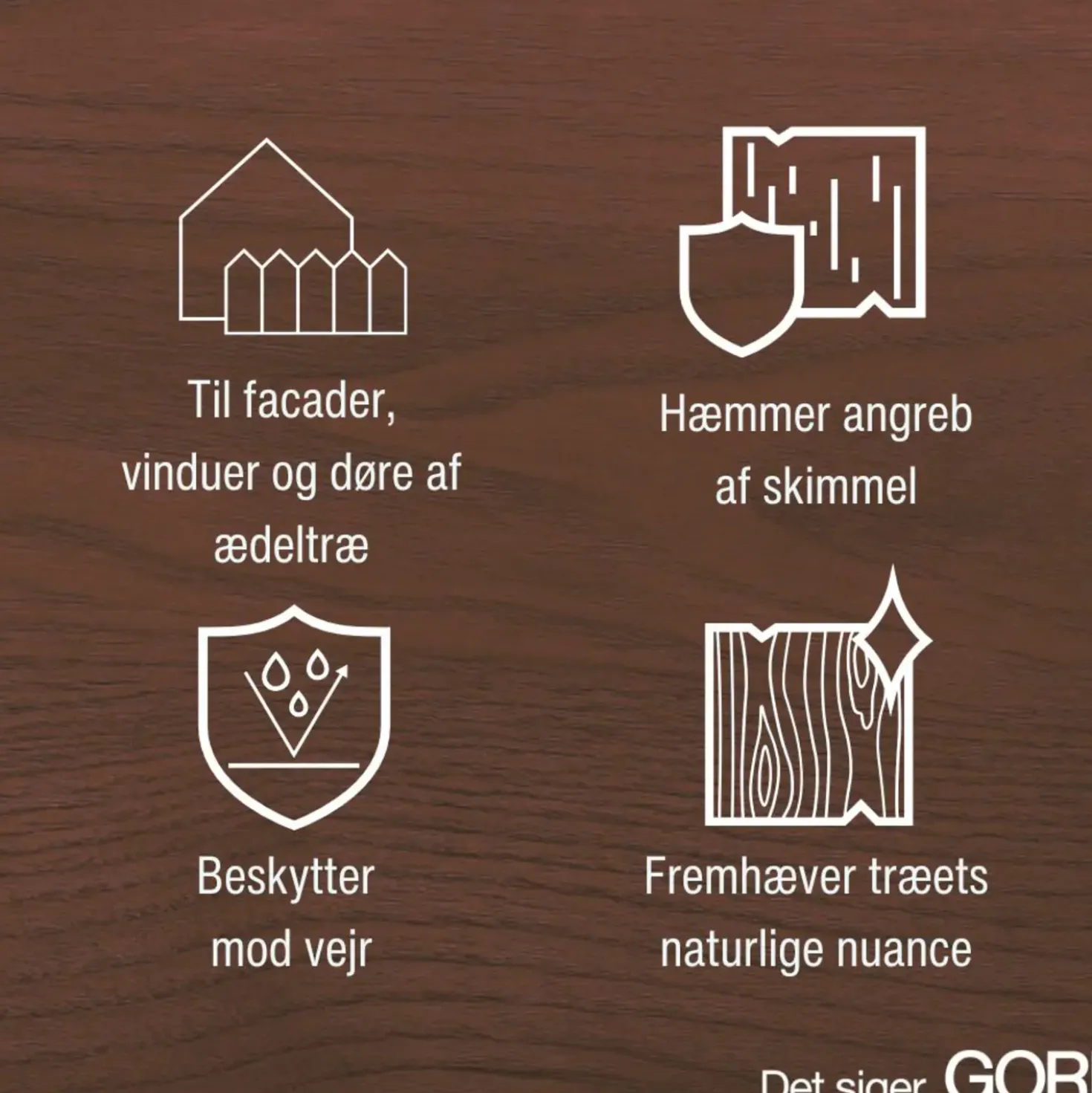 GORI 107 transparent træolie til ædeltræ 0,75 L