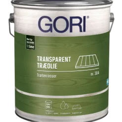 GORI 304 transparent træolie træterrasser ibenholt 5 L
