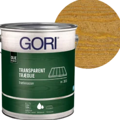 GORI 303 transparent træolie træterrasser teak 5 L