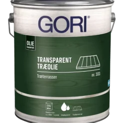 GORI 303 transparent træolie træterrasser teak 5 L