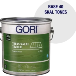 GORI 304 transparent træolie træterrasse base 40 2,25 L