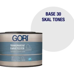 GORI udendørs transparent farveprøve 0,38 L
