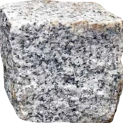 Granit chaussésten 9x9x8 cm grå