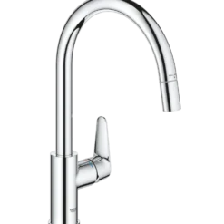 GROHE Start Curve køkkenarmatur høj med udtræk krom