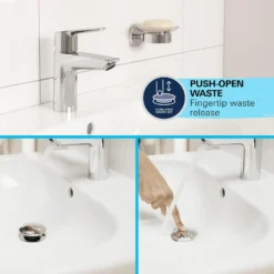 Grohe start håndvaskarmatur krom