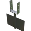 GroundPlug® Twister stolpebeslag M16/0230