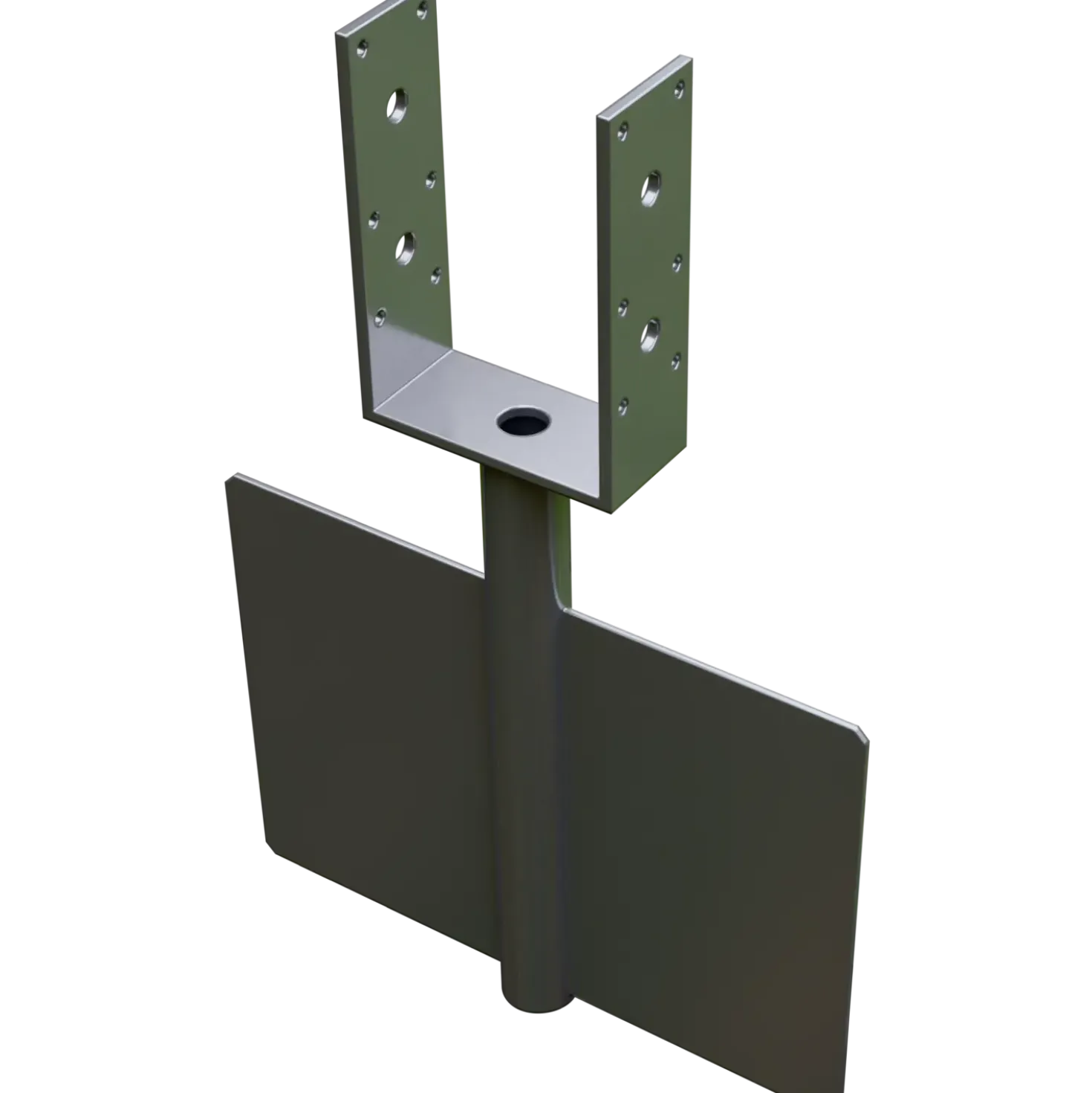 GroundPlug® Twister stolpebeslag M16/0230