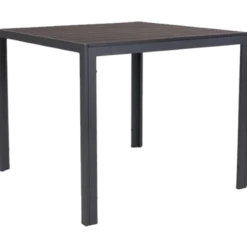 Guldborg havebord alu/nonwood sort