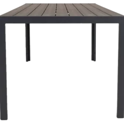 Guldborg havebord nonwood sort 6 pers.