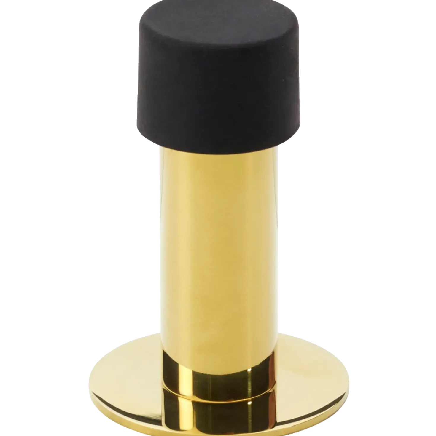 Habo dørstopper 2893 messing 75 mm
