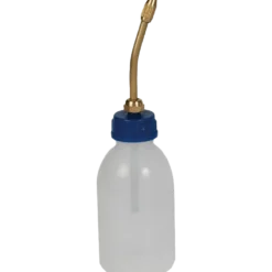 Hallbauer olieflaske med messing udløbsstuds 500 ml