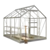 Halls Popular 86 drivhus 5,0 m² m/3 mm delt glas