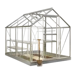 Halls Popular 86 drivhus 5,0 m² m/3 mm delt glas