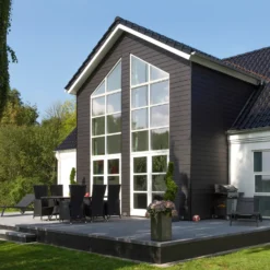 HardiePlank træstruktur sort 8x180x3600 mm