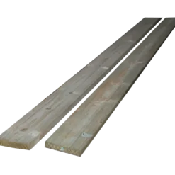 Hegnsbrædder gran trykimprægneret 19 x 100 mm x 2,4M
