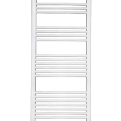 Håndklædetørrer i buet design 600x1200 mm hvid