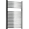 Håndklædetørrer i buet design 500x800 mm krom