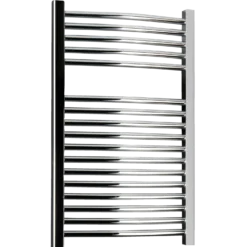 Håndklædetørrer i buet design 500x800 mm krom