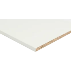 Hobbyplade hvid melamin 18x2500x200 mm
