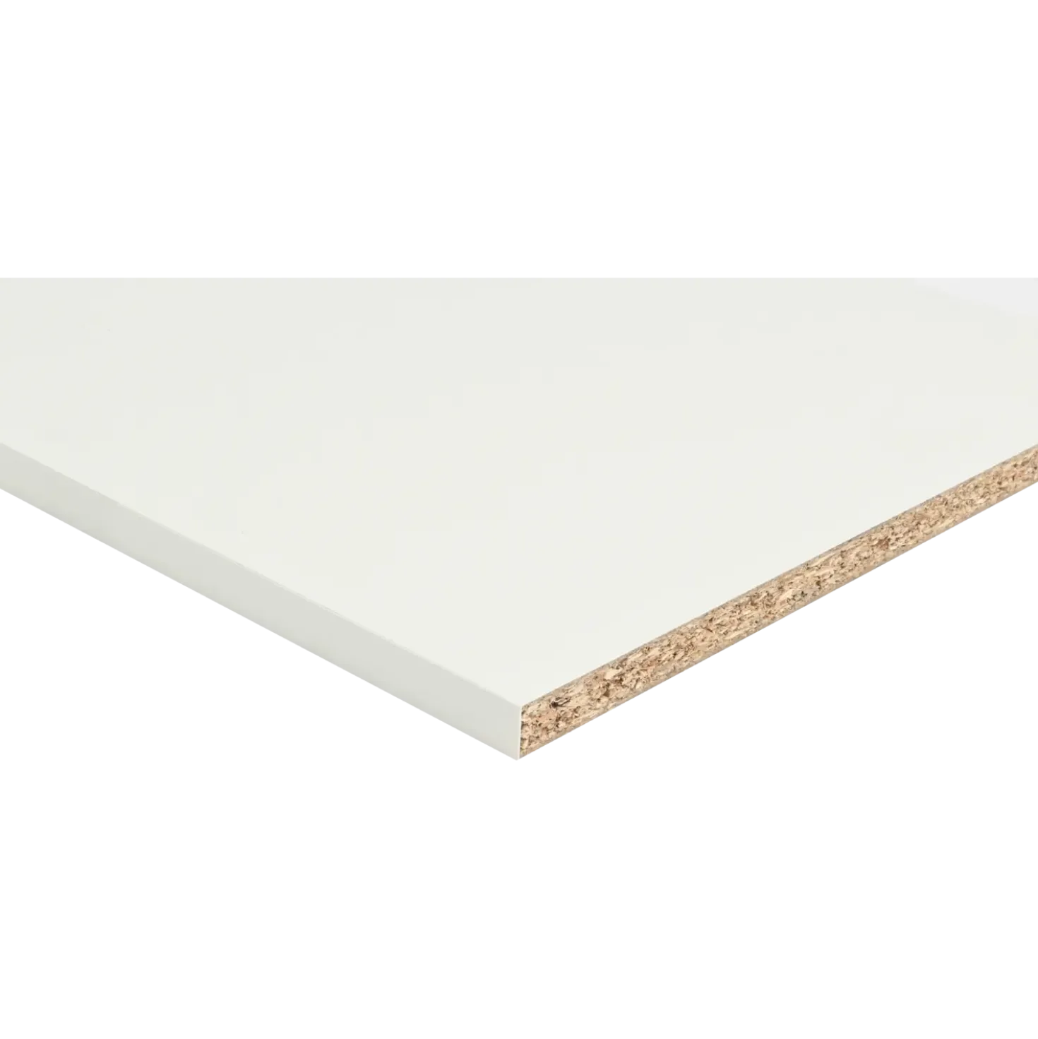 Hobbyplade hvid melamin 18x2500x200 mm