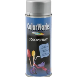 Hobby spraymaling sølv 400 ml