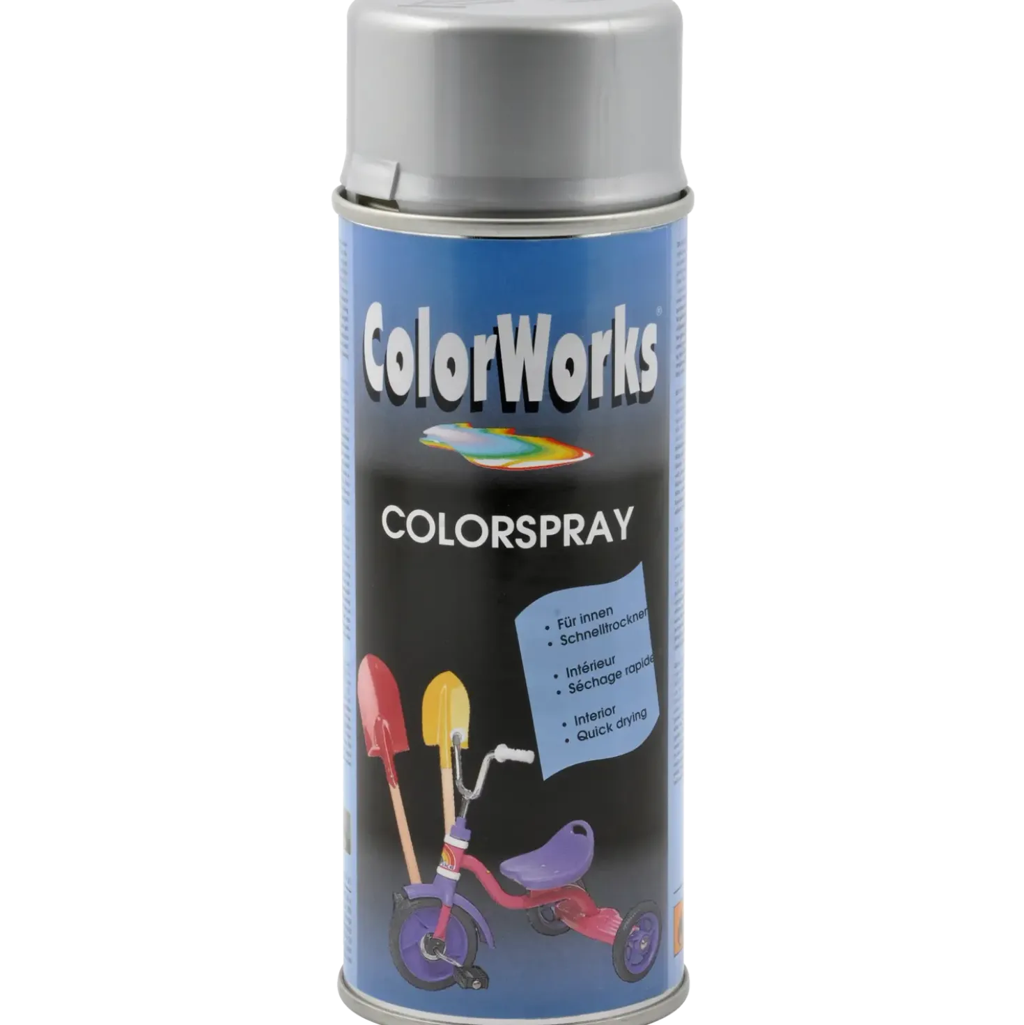 Hobby spraymaling sølv 400 ml
