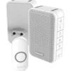 Honeywell hjem og have 2 dørklokker hvid