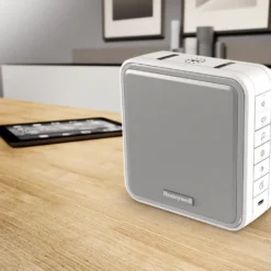 Honeywell trådløs dørklokke LED med ringetryk hvid