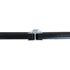H-stolpe m/fod varmgalvaniseret 23 mm sporbredde