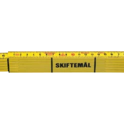 Hultafors G59-2 SM meterstok gul 2 meter 12 led