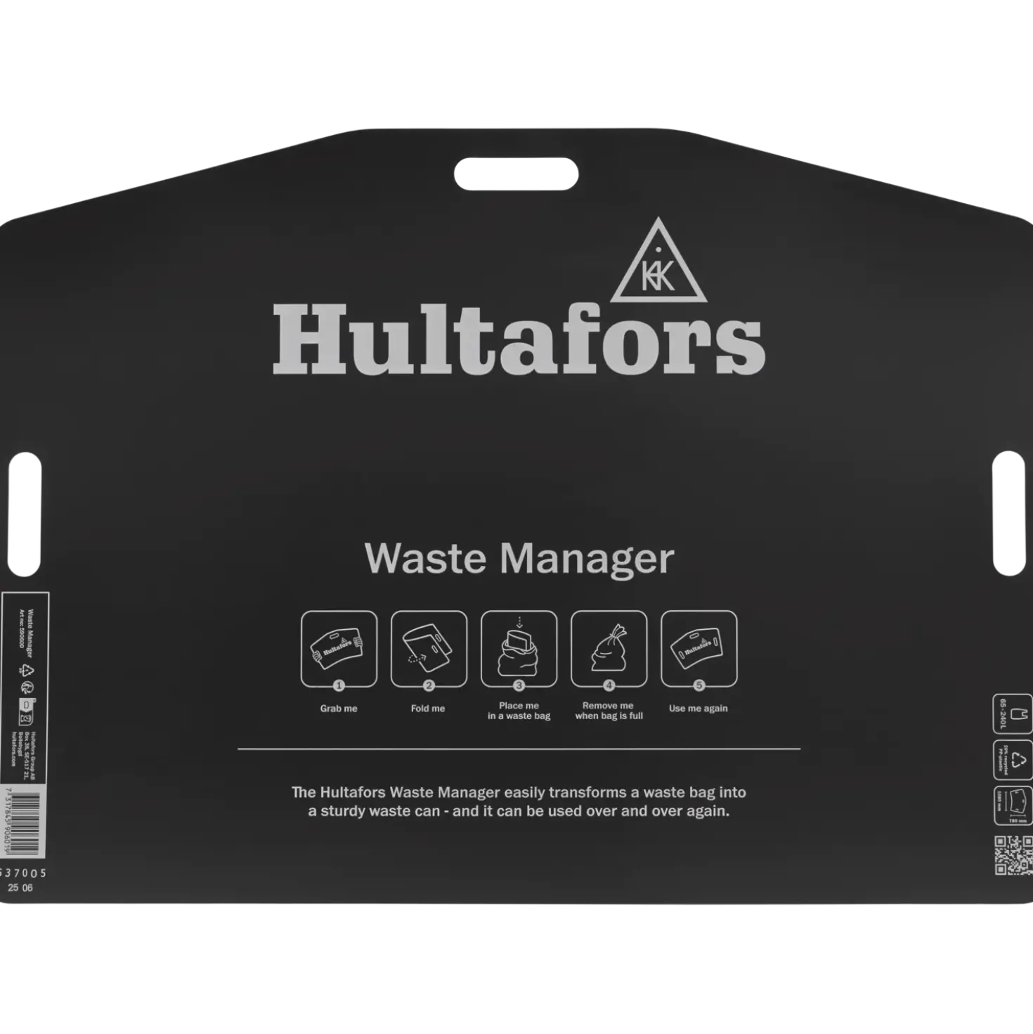 Hultafors holder til affaldsposer 65-240 L