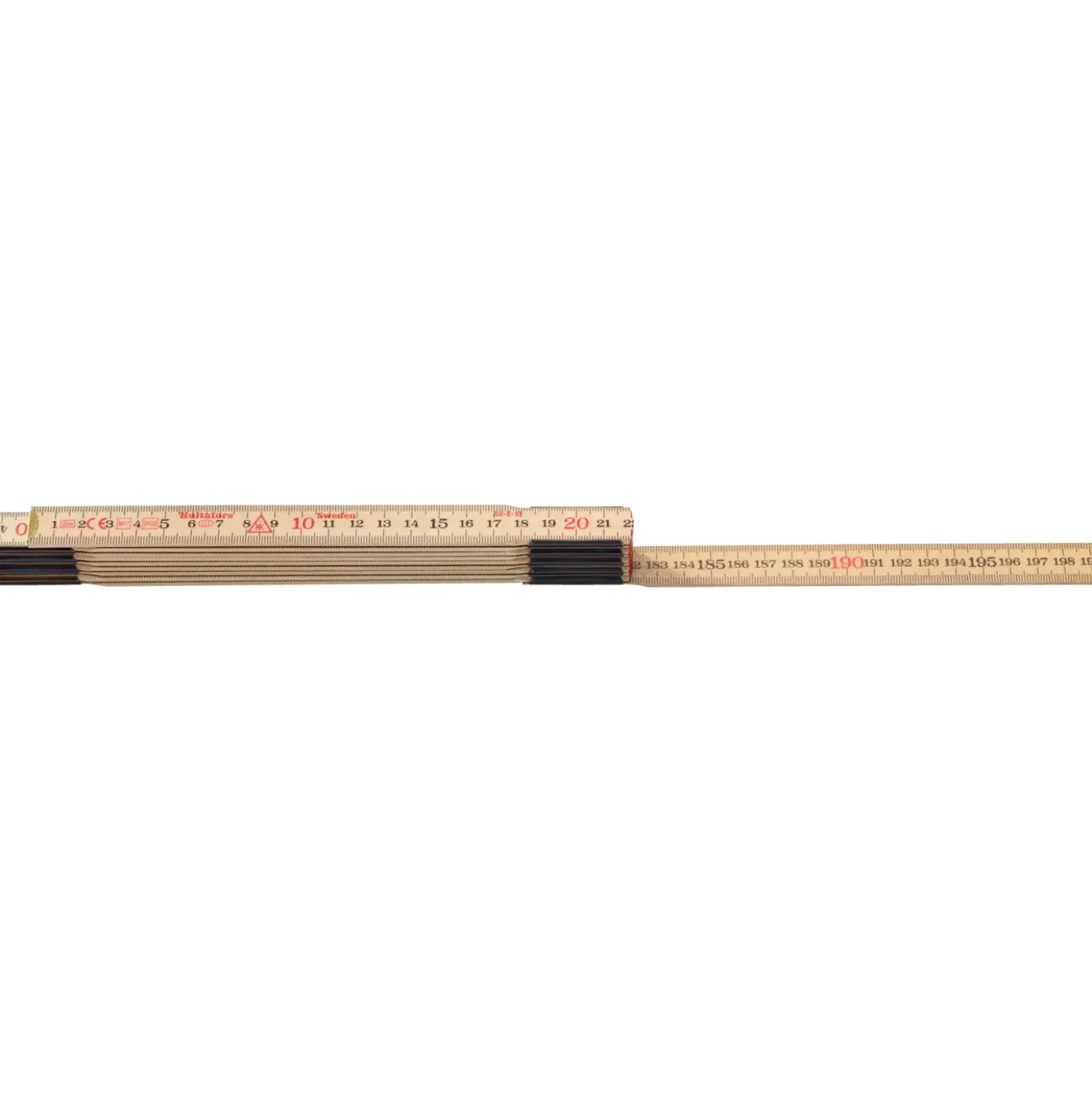 Hultafors 59-2-10 meterstok 2 m 10 led