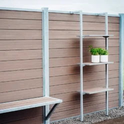 Hylde Til 90cm Fag Galvaniseret 414x995x660 mm