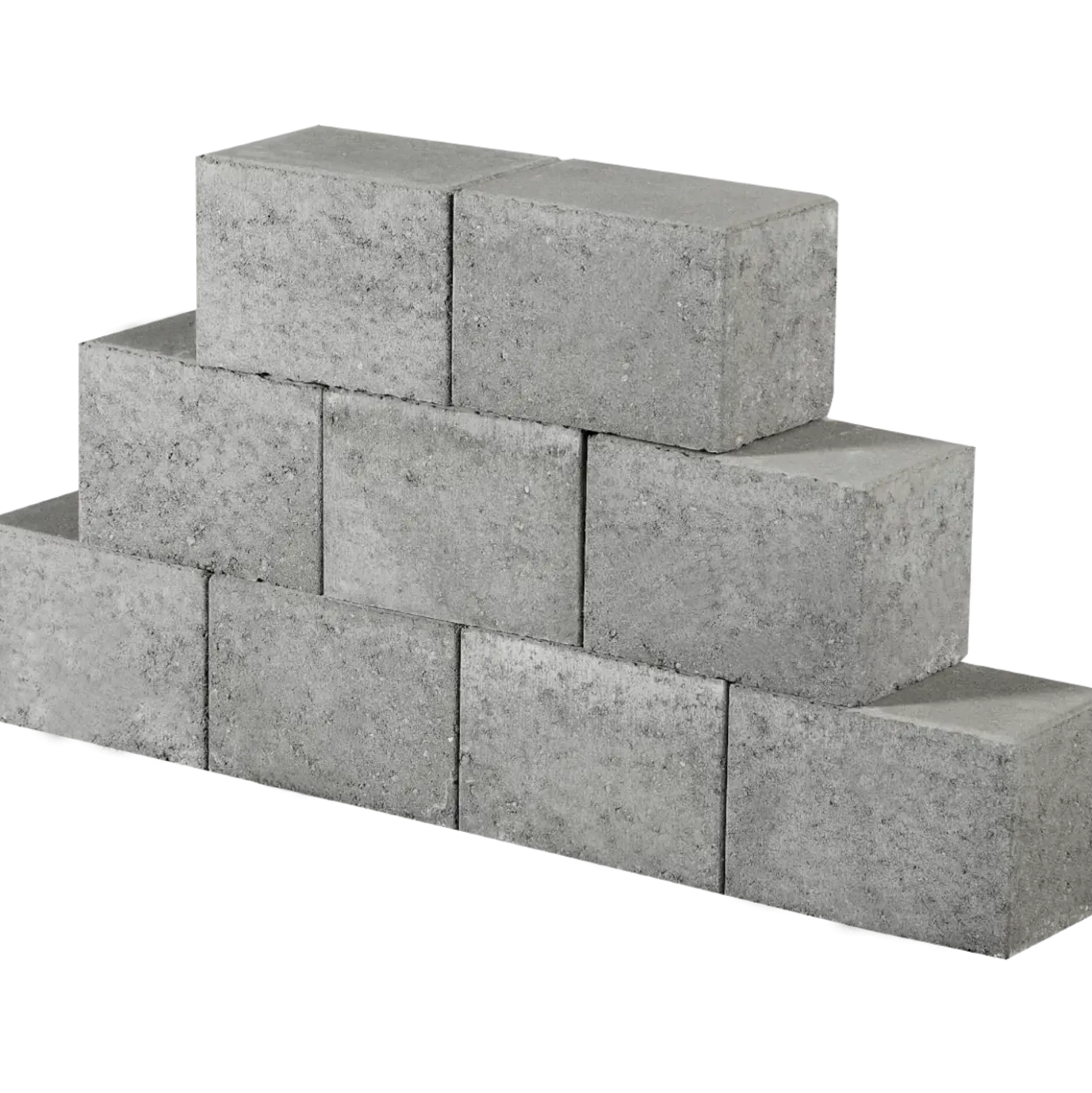 IBF Bondesten kantblok 14x21x14 cm grå